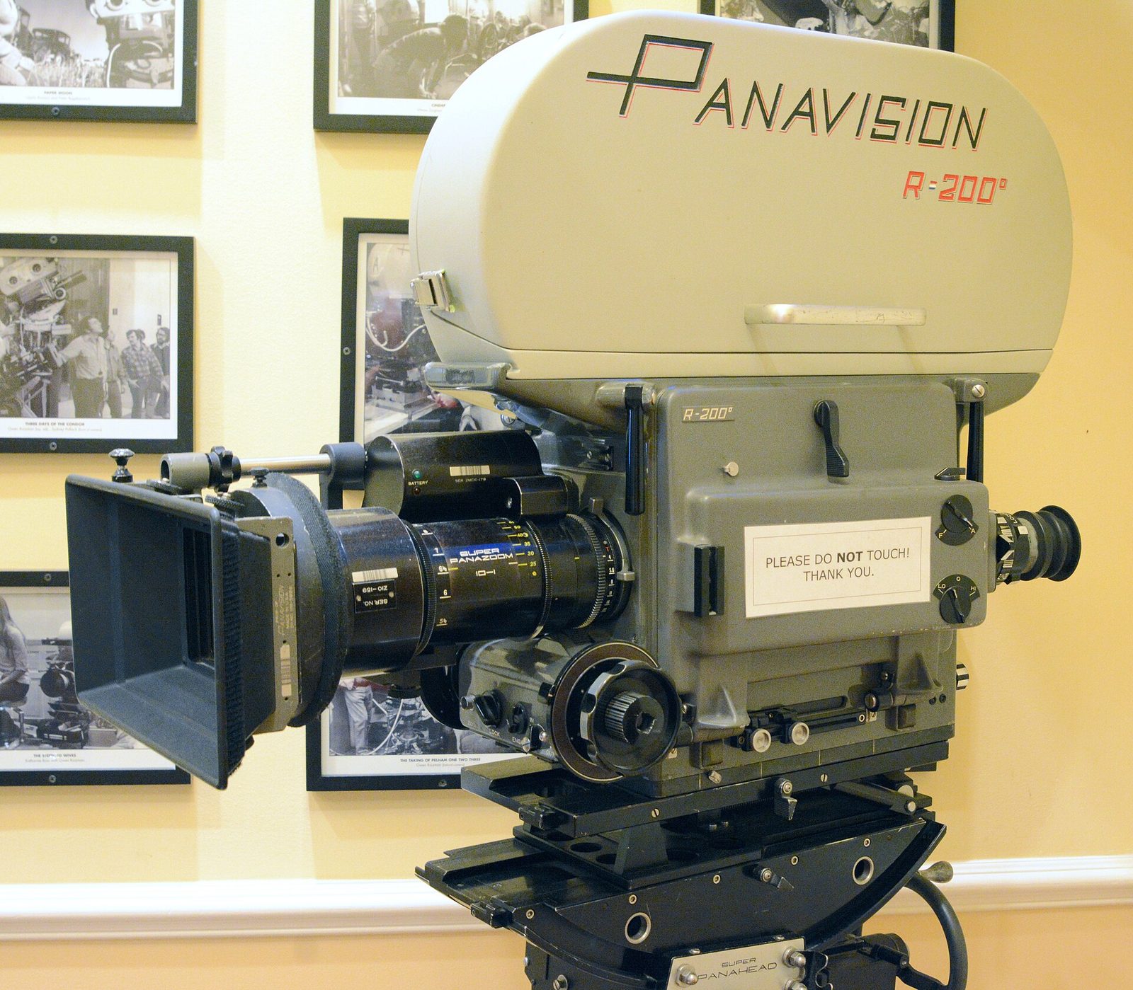 Panavision PSR R-200 camera on display
